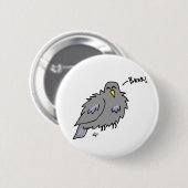 Badge Rond 5 Cm Bouton froid de pigeon (Devant & derrière)