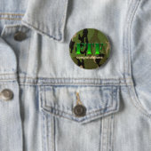 Badge Rond 5 Cm Bouton FTF de Geocaching (En situation)