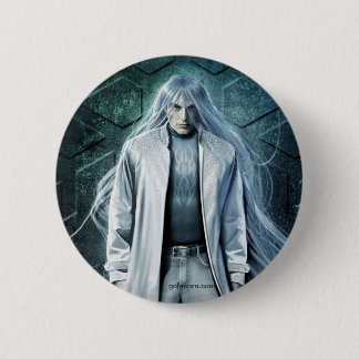 Badge Rond 5 Cm Bouton fumeux