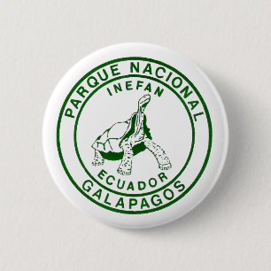 Badge Rond 5 Cm Bouton Galapagos