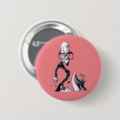 Badge Rond 5 Cm Bouton Garçon B (Devant & derrière)