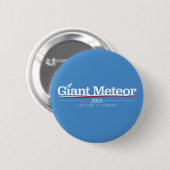 Badge Rond 5 Cm Bouton géant du météore 2020 (Devant & derrière)