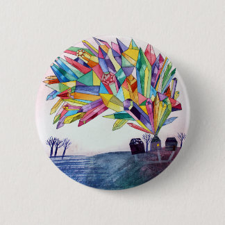 Badge Rond 5 Cm Bouton Gem House 3