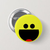 Badge Rond 5 Cm Bouton génial (Devant & derrière)