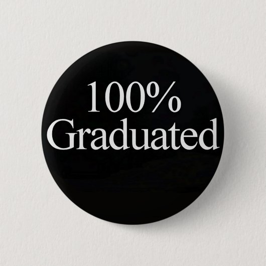 Badge Rond 5 Cm Bouton gradué de 100% (Devant)