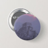Badge Rond 5 Cm Bouton Grande Muraille (Devant & derrière)