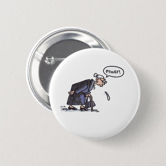 Badge Rond 5 Cm Bouton Granny Spating (Devant & derrière)
