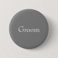 Bouton gris de marié