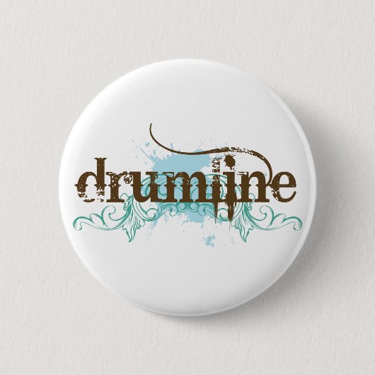 Badge Rond 5 Cm Bouton grunge frais de Drumline (Devant)