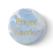 Bouton "Guerrier de prière"