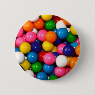 Badge Rond 5 Cm Bouton Gumballs