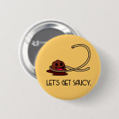 Badge Rond 5 Cm Bouton hardi (Devant & derrière)