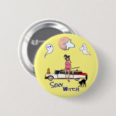 Badge Rond 5 Cm Bouton Hauning Spirits (Devant & derrière)