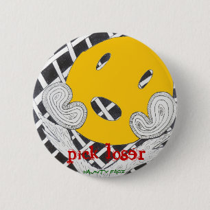 Badge Rond 5 Cm bouton haunty
