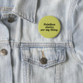 Badge Rond 5 Cm Bouton Histoires sans points (En situation)