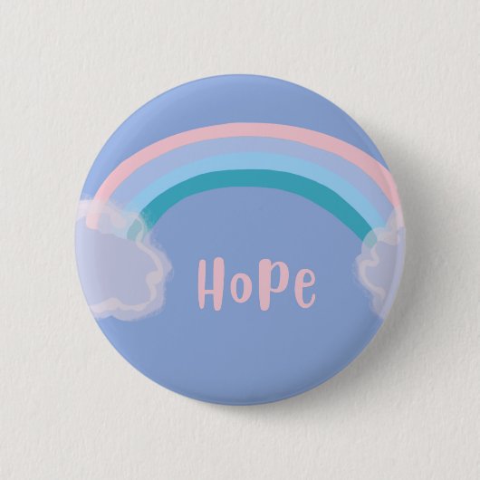 Badge Rond 5 Cm Bouton Hope (Devant)