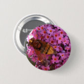 Badge Rond 5 Cm Bouton Hoverfly (Devant & derrière)
