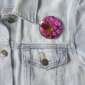 Badge Rond 5 Cm Bouton Hoverfly (En situation)