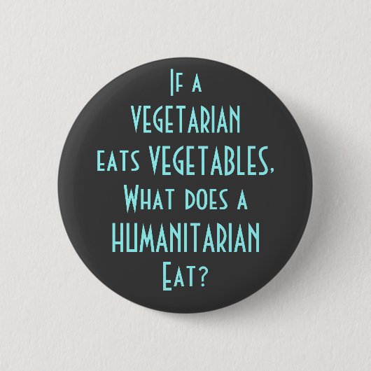 Badge Rond 5 Cm Bouton humanitaire (Devant)
