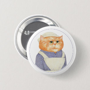 Badge Rond 5 Cm Bouton II de la broche ronde CAT