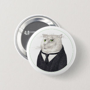 Badge Rond 5 Cm Bouton II de la broche ronde du BOUTON