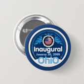 Badge Rond 5 Cm Bouton inaugural de l'OHIO (Devant & derrière)