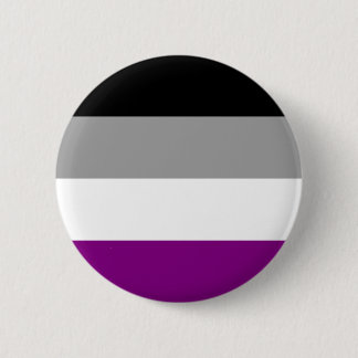 Badge Rond 5 Cm Bouton Indicateur Ace Asexuel Pride