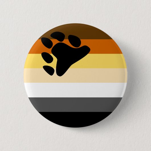 Badge Rond 5 Cm Bouton Indicateur d'ours (Devant)
