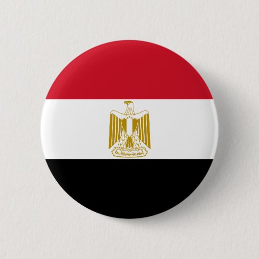 Badge Rond 5 Cm Bouton indicateur Égypte (Devant)