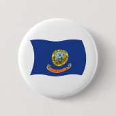 Badge Rond 5 Cm Bouton Indicateur Idaho (Devant)