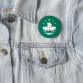 Badge Rond 5 Cm Bouton indicateur Macanèse (En situation)