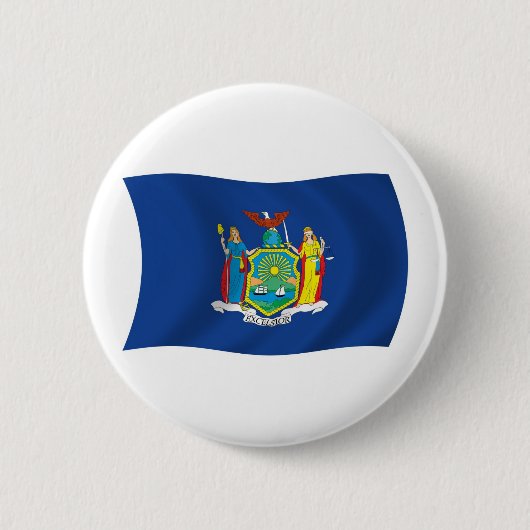 Badge Rond 5 Cm Bouton Indicateur New York (Devant)