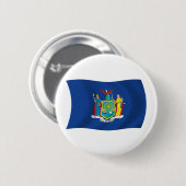 Badge Rond 5 Cm Bouton Indicateur New York (Devant & derrière)