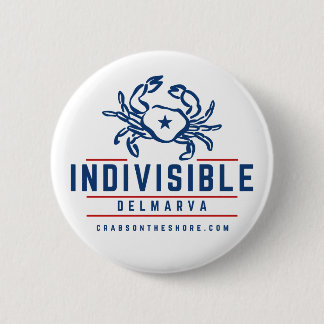 Badge Rond 5 Cm Bouton indivisible DelMarVa