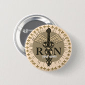 Badge Rond 5 Cm Bouton infirmière infirmière radio (Devant & derrière)