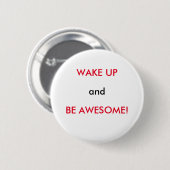 Badge Rond 5 Cm Bouton inspiré (Devant & derrière)
