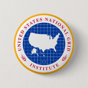 Badge Rond 5 Cm Bouton - Institut USNG