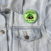 Badge Rond 5 Cm Bouton introverti (En situation)