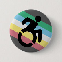 Bouton Invalidité de la fierté