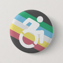 Bouton Invalidité de la fierté