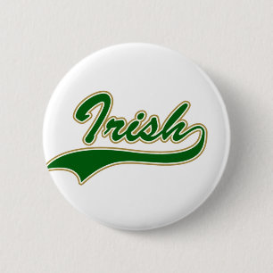 Badge Rond 5 Cm Bouton irlandais