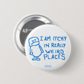 Badge Rond 5 Cm Bouton irritant (Devant & derrière)