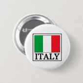 Badge Rond 5 Cm Bouton Italie (Devant & derrière)