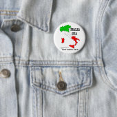 Badge Rond 5 Cm Bouton italien (En situation)