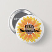 Badge Rond 5 Cm Bouton J'ai été vacciné (Devant & derrière)