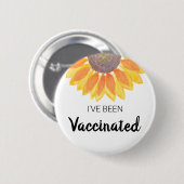 Badge Rond 5 Cm Bouton J'ai été vacciné (Devant & derrière)