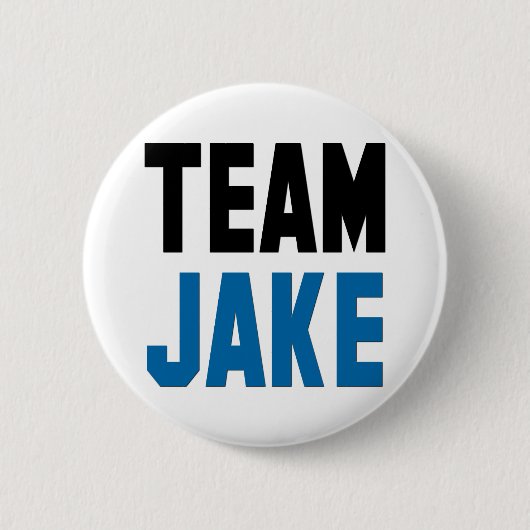 Badge Rond 5 Cm Bouton Jake de l'équipe (Devant)