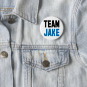 Badge Rond 5 Cm Bouton Jake de l'équipe (En situation)