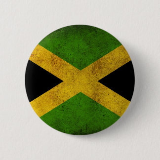 Badge Rond 5 Cm Bouton jamaïcain de drapeau