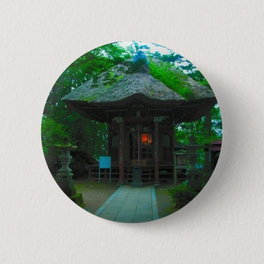 Badge Rond 5 Cm Bouton japonais (Devant)